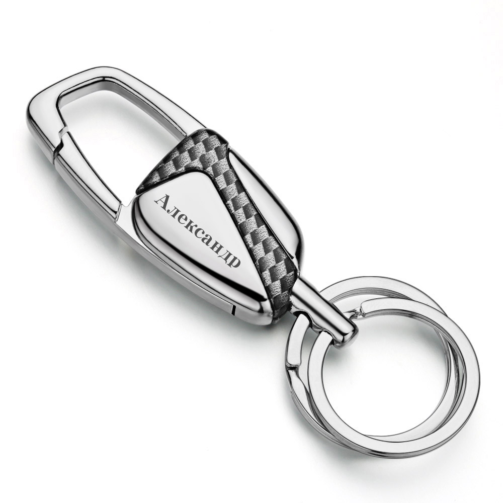 Personalized Keyring Double Sw - огляд і ціна Initial Ring Custom