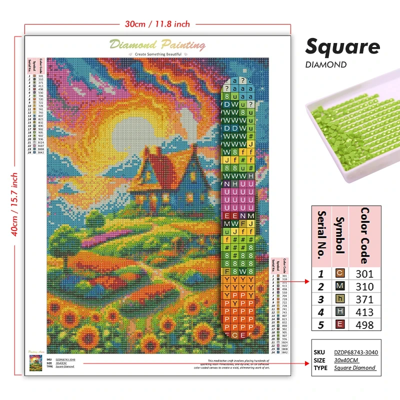 Diamond Painting Cardcaptor Sa - огляд і ціна Photo Mosaic Print