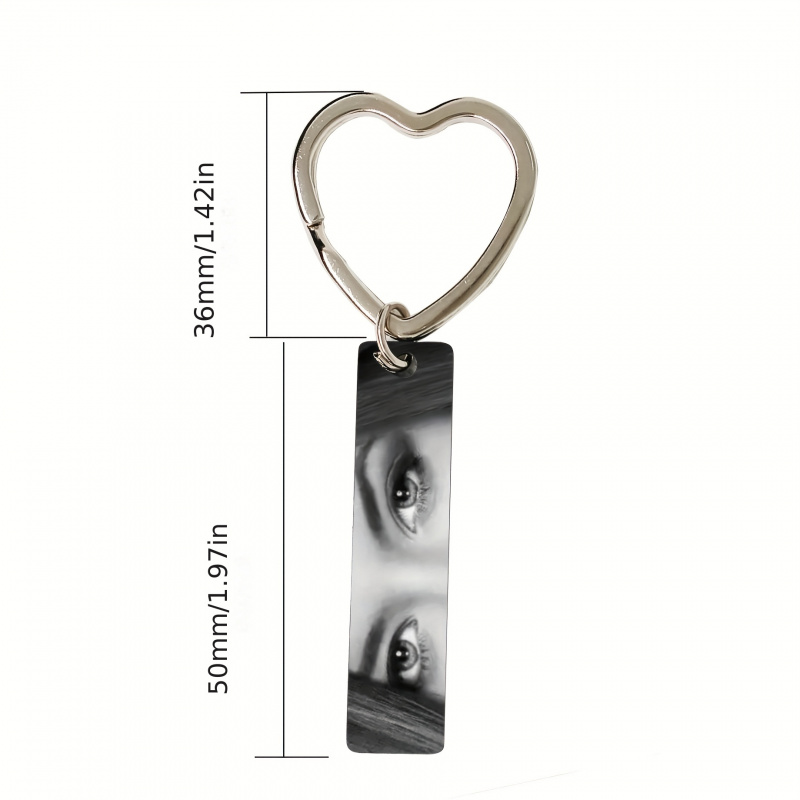 Custom Laser Engraved Keychain - огляд і ціна Initial Ring Custom