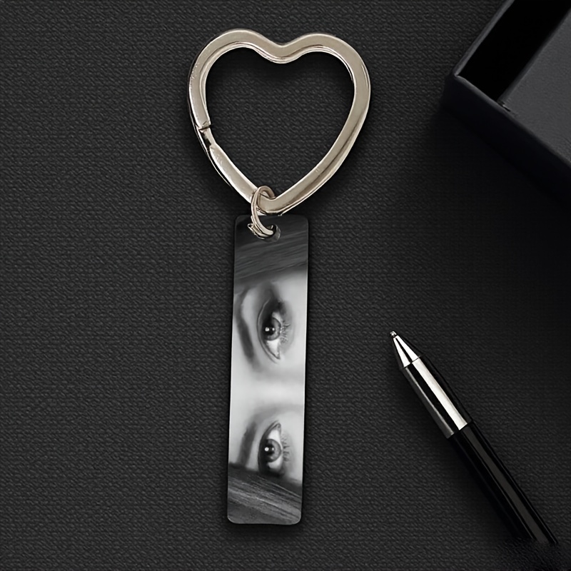 Custom Laser Engraved Keychain - огляд і ціна Initial Ring Custom