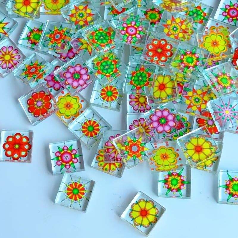 100/200g Transparent Glass Mos - огляд і ціна Photo Mosaic Print