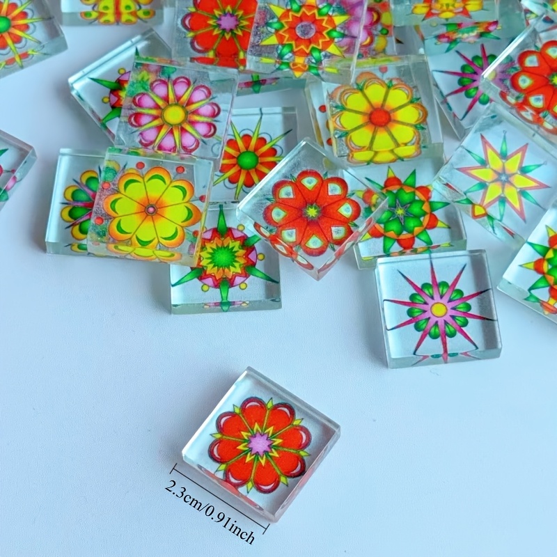 100/200g Transparent Glass Mos - огляд і ціна Photo Mosaic Print