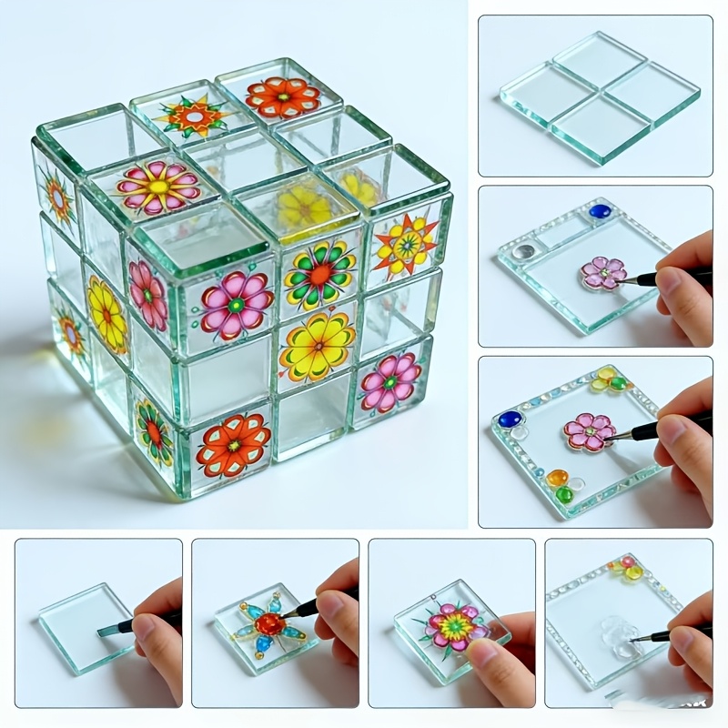 100/200g Transparent Glass Mos - огляд і ціна Photo Mosaic Print