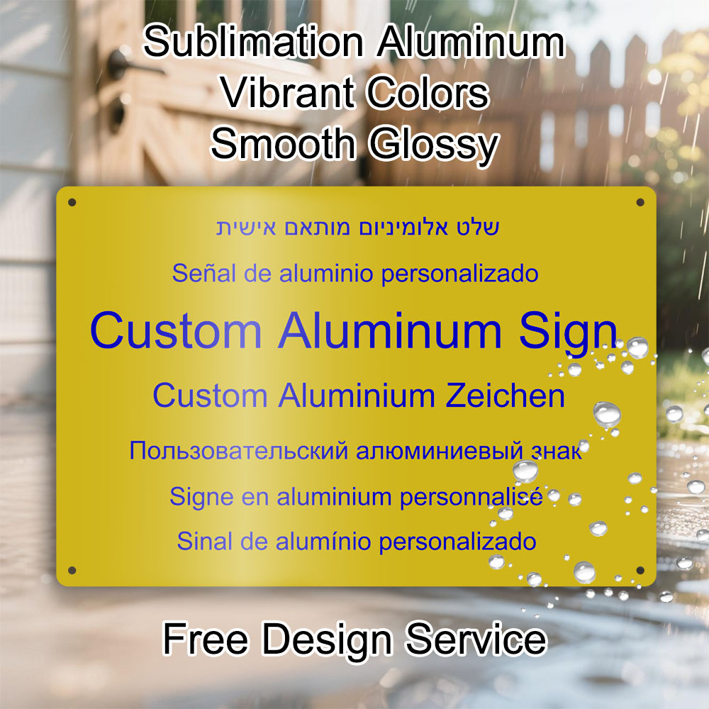 Custom Aluminum Metal Sign Per - огляд і ціна Pet Portrait Custom