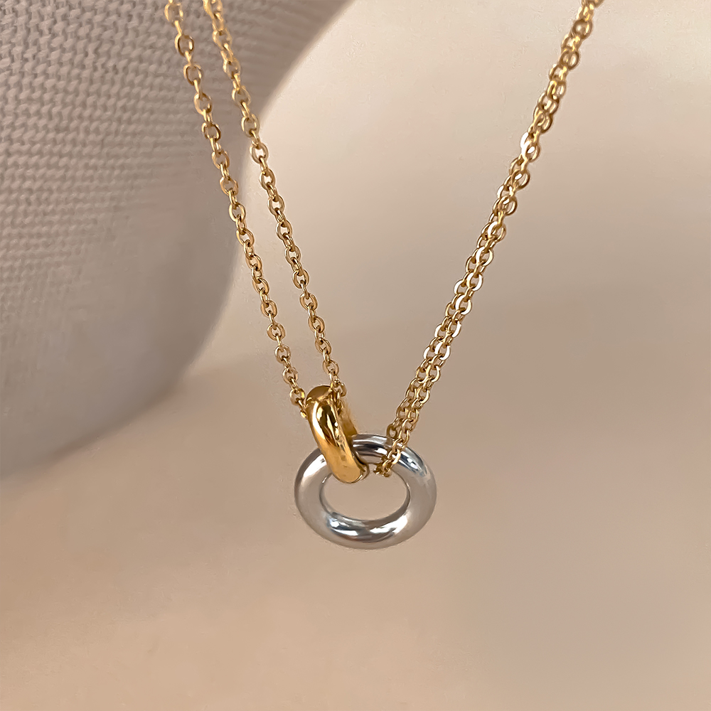 EMANCO Stainless Steel Two-Col - огляд і ціна Birth Flower Necklace
