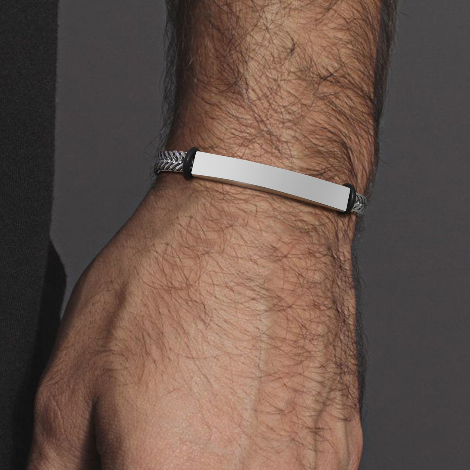 Vnox Personalized Bracelets fo - огляд і ціна Coordinates Bracelet